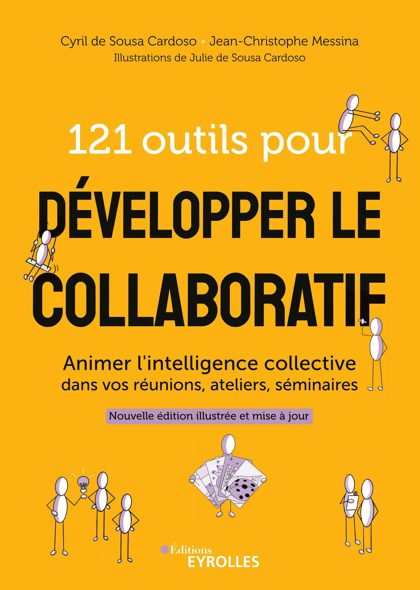 Couverture : 121 outils pour développer le collaboratif